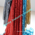 Fashion Shining Colorful Metal Sequin Cloth